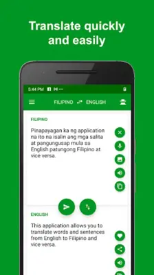 Filipino - English Translator android App screenshot 7